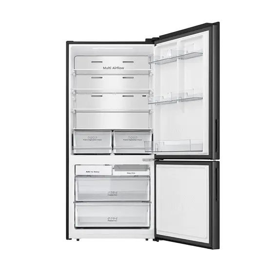 Hisense RD63-BKI Bottom-Freezer Refrigerator - 501 L, E, 1YR – מקרר הייסנס, תמונה 2