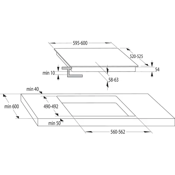 Gorenje 743645 - 4-Zone Induction Hob, 1YR – כיריים, תמונה 3