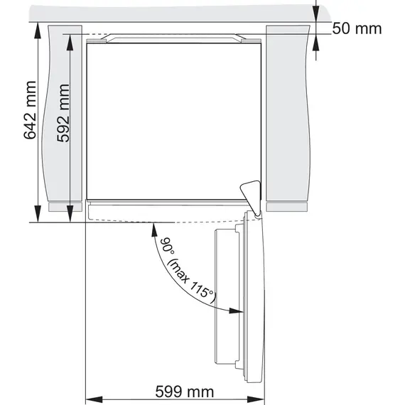 Gorenje 736286 Fridge Freezer - 331 L, E, 2000 mm, Grey, Metallic, White, 1YR – מקרר, תמונה 14