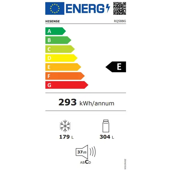 Hisense RQ581WG Four-Door Refrigerator - 483 L, E, 1YR – מקרר הייסנס, תמונה 5