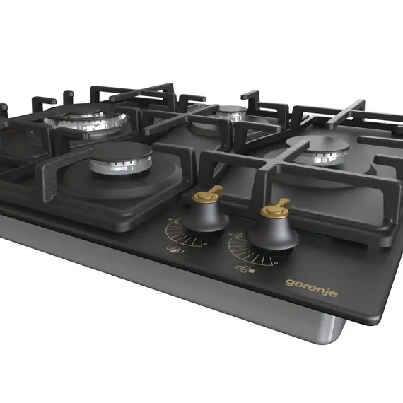 Gorenje GW6D42CLB - Gas Hob, 4 Burners, 130 mm, Black, 1YR – כיריים, תמונה 6
