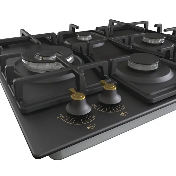 Gorenje GW6D42CLB - Gas Hob, 4 Burners, 130 mm, Black, 1YR – כיריים, תמונה 7