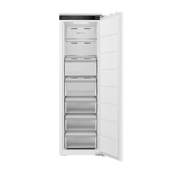 Hisense FT3B213SEWE1 Upright Freezer - 230 L, E, 1772 mm, White, 1YR