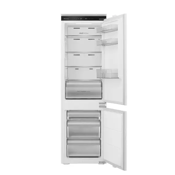Hisense RB3B250NEWE1 Built-In Refrigerator-Freezer - 252 L, E, 1772 mm, White, 1YR – מקרר הייסנס, תמונה 2
