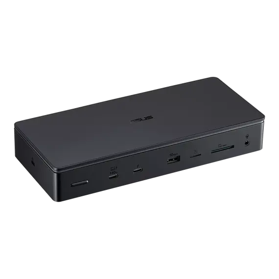 ASUS 90XB09NN-BDS010 Docking Station - Thunderbolt 5, 80 Gbit/s, 8K Ultra HD, 3 Displays, 144 Hz, MicroSD, SD, M.2, Black, 1YR, 2 image