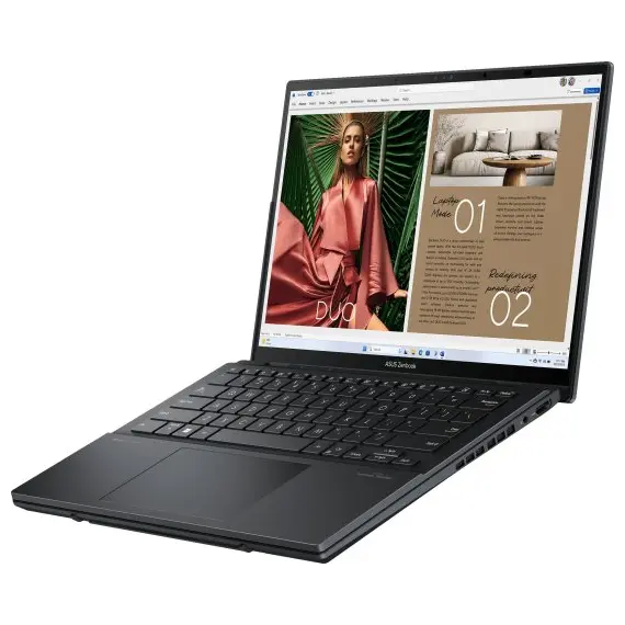 ASUS 90NB16V1-M006Y0 Laptop - 14", OLED, Intel Ultra 9 386H, 32GB, 2TB, Win11Home, 1YR – מחשב נייד אסוס, תמונה 3