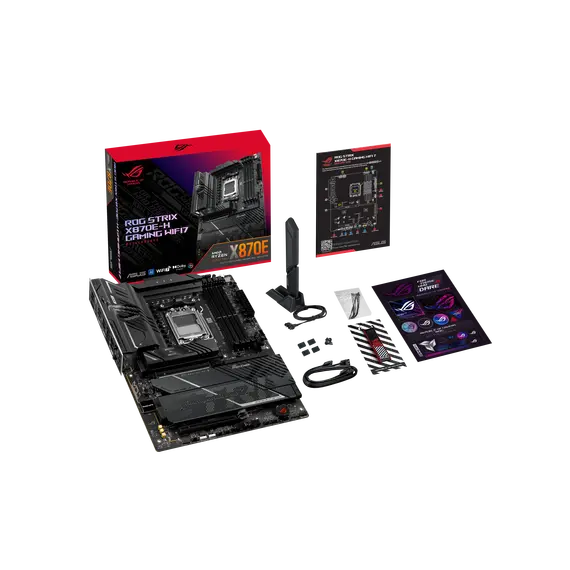 ASUS ROG STRIX X870E-H GAMING WIFI7 - Video Card, AMD X870E, Socket AM5, ATX, 17 image