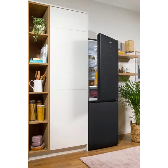 Gorenje NRK619EABXL4 Refrigerator-Freezer - 300 L, E, 1850 mm, Black, 1YR, image 19