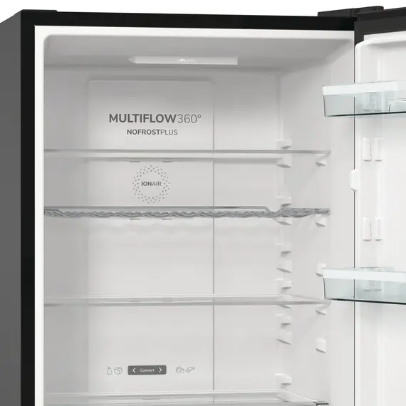 Gorenje NRK619EABXL4 Refrigerator-Freezer - 300 L, E, 1850 mm, Black, 1YR, image 21