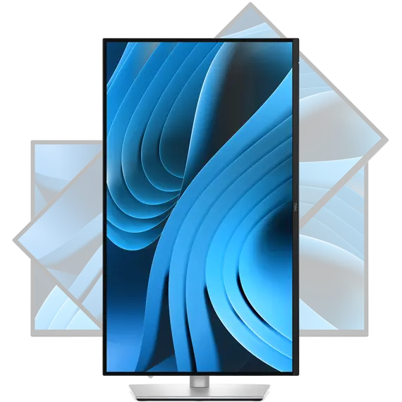 DELL Pro Plus P2725D Computer Monitor, 27", Quad HD, IPS, Black, Silver, 8 image