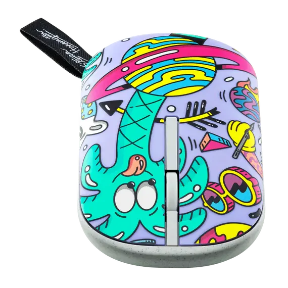 ASUS Marshmallow MD100 Steven Harrington Edition Mouse, Office, Ambidextrous, RF Wireless + Bluetooth, Optical, 1600DPI, 3 image