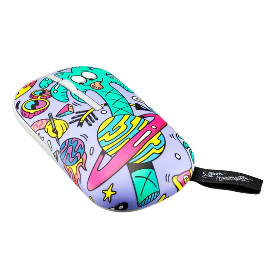 ASUS Marshmallow MD100 Steven Harrington Edition Mouse, Office, Ambidextrous, RF Wireless + Bluetooth, Optical, 1600DPI, 6 image