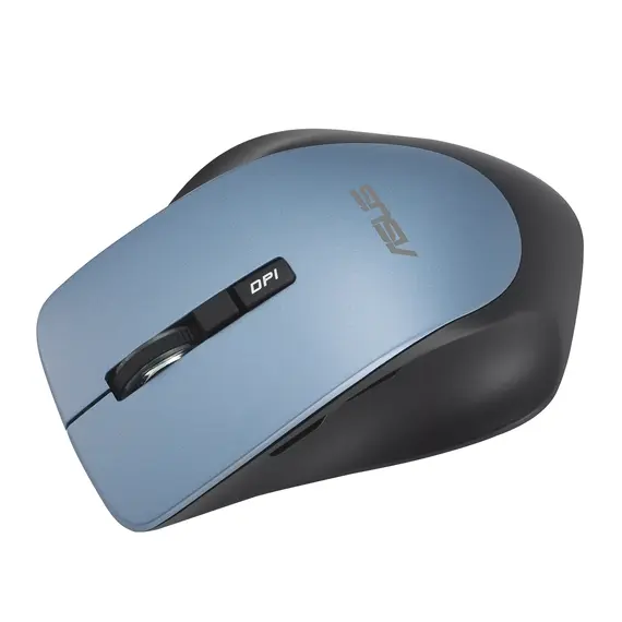 ASUS WT425 - Mouse, Office, Right-hand, RF Wireless, Optical, 1600 DPI, Navy, תמונה 4