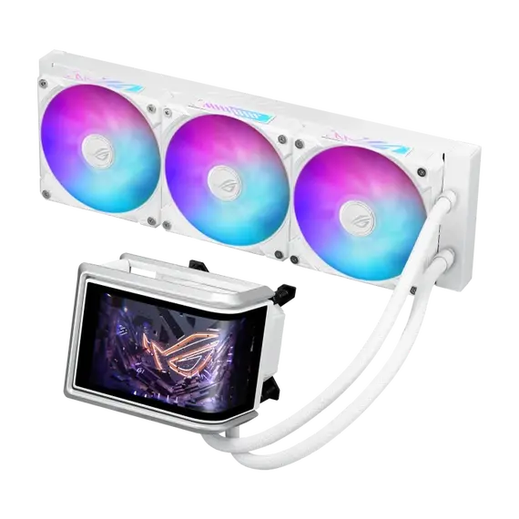 ASUS 90RC01N2-B0EAY0 All-in-One Liquid CPU Cooler - 120mm, Intel: LGA 1851, 1700, 1200, 115x; AMD: AM5, AM4, Multi, 1YR