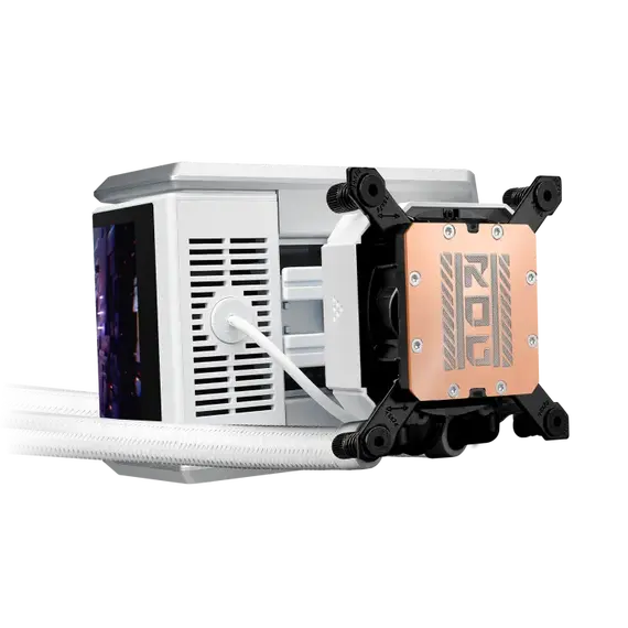 ASUS 90RC01N2-B0EAY0 All-in-One Liquid CPU Cooler - 120mm, Intel: LGA 1851, 1700, 1200, 115x; AMD: AM5, AM4, Multi, 1YR, 5 image