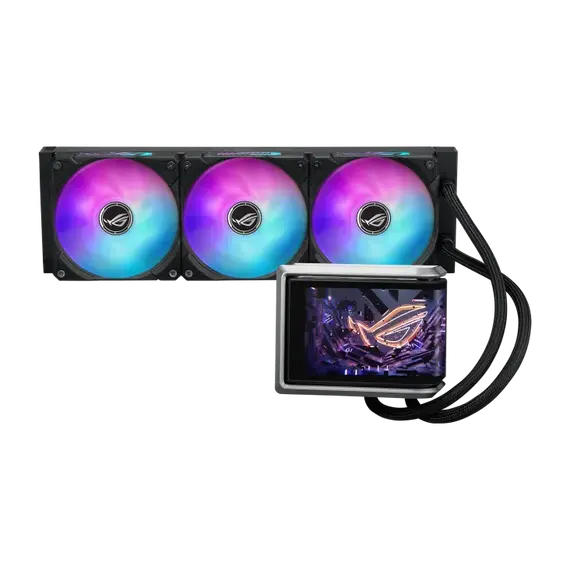 ASUS 90RC01N1-B0EAY0 Liquid CPU Cooler - 120mm, AMD AM5/AM4, Intel LGA 1851/1700/1200/115x, ARGB, 1YR