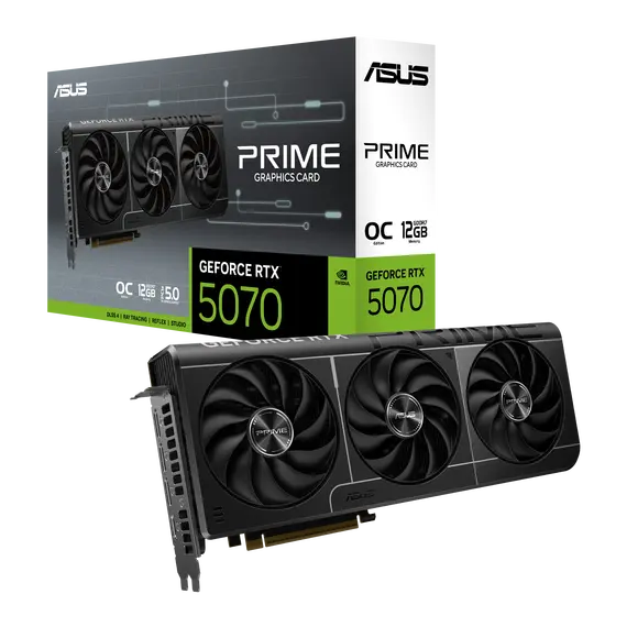 ASUS Prime -RTX5070-O12G - Video Card, NVIDIA GeForce RTX 5070, 12GB, GDDR7, imagen 11