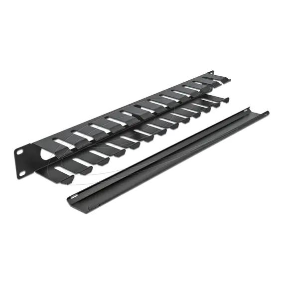 Delock 66550 - 1U/19 - Front Panel for Cable Management in a Communications Rack", 3 image