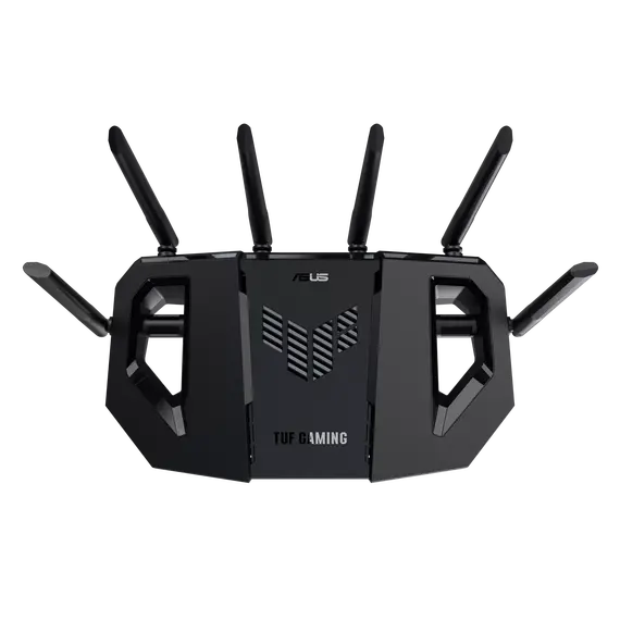 ASUS 90IG0A30-MO9C10 TUF Gaming BE9400 Tri Band WiFi 7 Router - 688+2882+5764 Mbps, USB port, Black, 1YR, 4 image