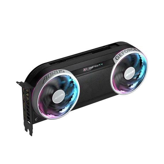 GIGABYTE AORUS GeForce RTX 5070 INFINITY 12G Graphics Card, 12GB, GDDR7, GDDR7, 10 image