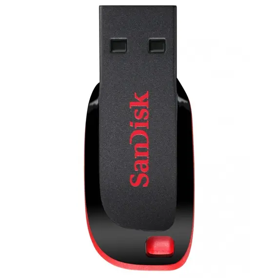 SanDisk SDCZ50-016G-B35 USB Flash Drive - 16GB, USB 2.0, Black, 2YR