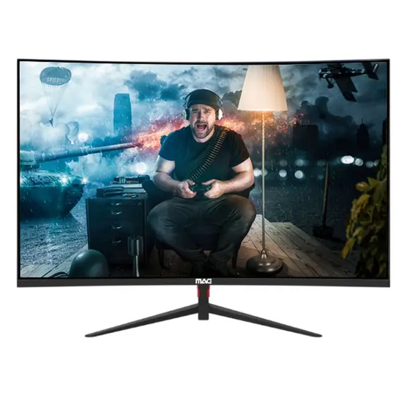 MAG C27F100Y Curved Gaming Monitor - 27", Full HD, 100Hz, 3YR