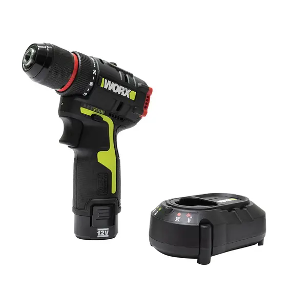 Worx WU130X.1 - 12V Cordless Drill/Driver, Including Battery and Charger, 2 image