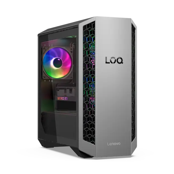Lenovo LOQ Tower 26ADR10 - AMD Ryzen 7 8745HX, 16GB, 1TB SSD, NVIDIA GeForce RTX 5060 Ti 8GB, FreeDOS, זיכרון פנימי: 16 GB, סך קיבולת האחסון: 1000 GB, דגם כרטיס מסך מורחב: NVIDIA GeForce RTX 5060 Ti, מערכת הפעלה מסופקת: חינם DOS , 3 image