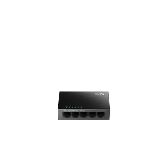 Cudy GS105-IL - 5-Port Gigabit Ethernet Switch, Unmanaged, 10/100/1000 Mbps, 1YR, 2 image