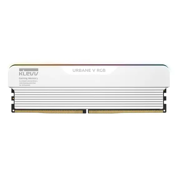 Klevv KD5AGUA80-60B280M Memory Module - 32GB (2x16GB), DDR5, 6000MT/s, CL28, White, 3YR, צבע המוצר: White