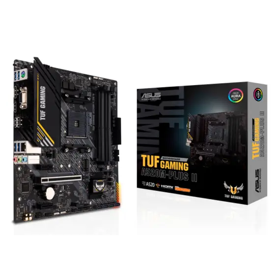 ASUS 90MB17G0-M0EAY0 Motherboard - AMD A520, Socket AM4, Micro ATX, 3YR