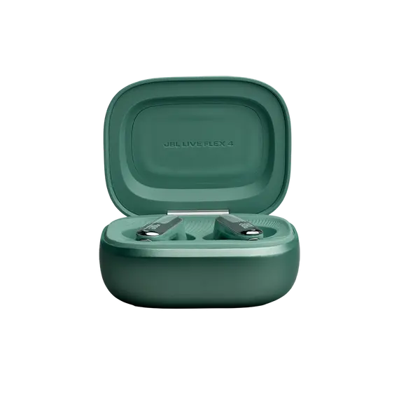 JBL JBLLIVEFLEX4GRN Headset - JBL Spatial Sound, Wireless, Bluetooth 6.0, Intraaural, Built-in Microphone, IP54, Green