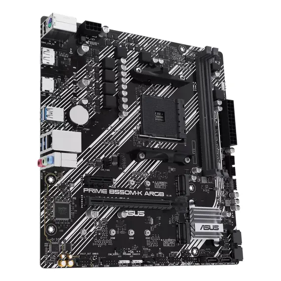 ASUS 90MB1GC0-M0EAY0 Motherboard - AMD, Socket AM4, micro-ATX, 3YR, 4 image