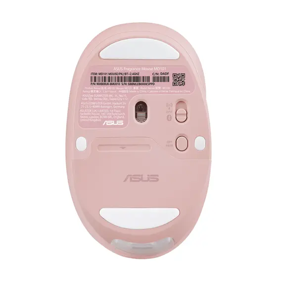 ASUS 90XB08U0-BMU010 Mouse, Pink, 4 image