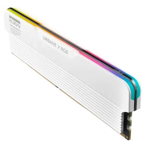 Klevv KD5AGUA80-60B280M Memory Module - 32GB (2x16GB), DDR5, 6000MT/s, CL28, White, 3YR, צבע המוצר: White, 4 image