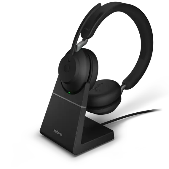 Jabra 25599-999-899 Headset - Wireless Stereo, On-ear Headband, Bluetooth 5.2+USB-C, ANC, 2YR, 2 image