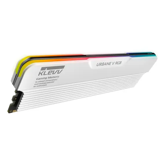 Klevv KD5AGUA80-60B280M Memory Module - 32GB (2x16GB), DDR5, 6000MT/s, CL28, White, 3YR, צבע המוצר: White, 6 image