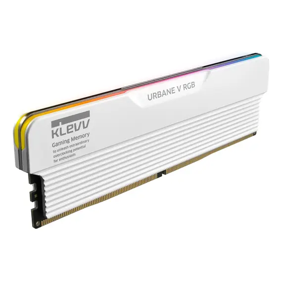 Klevv KD5AGUA80-60B280M Memory Module - 32GB (2x16GB), DDR5, 6000MT/s, CL28, White, 3YR, צבע המוצר: White, 8 image