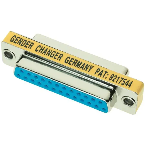 HARTING 39509040050 D-Sub 25-pin Female to D-Sub 25-pin Female Adapter