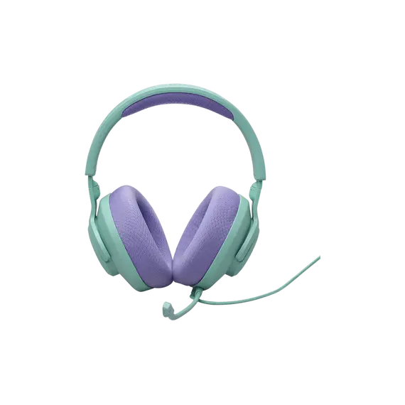 JBL Quantum 100M2 - Wired Gaming Headset, Green/Blue, изображение 4