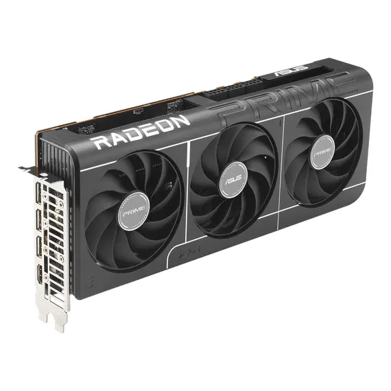ASUS 90YV0L71-M0NA00 Video Card - 16 GB GDDR6, PCI Express 5.0, AMD Radeon RX 9070 XT, Black, 3YR, 2 image