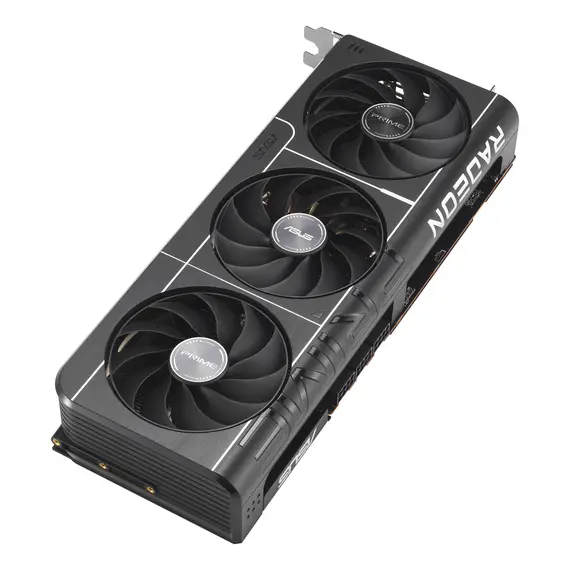 ASUS 90YV0L71-M0NA00 Video Card - 16 GB GDDR6, PCI Express 5.0, AMD Radeon RX 9070 XT, Black, 3YR, 6 image