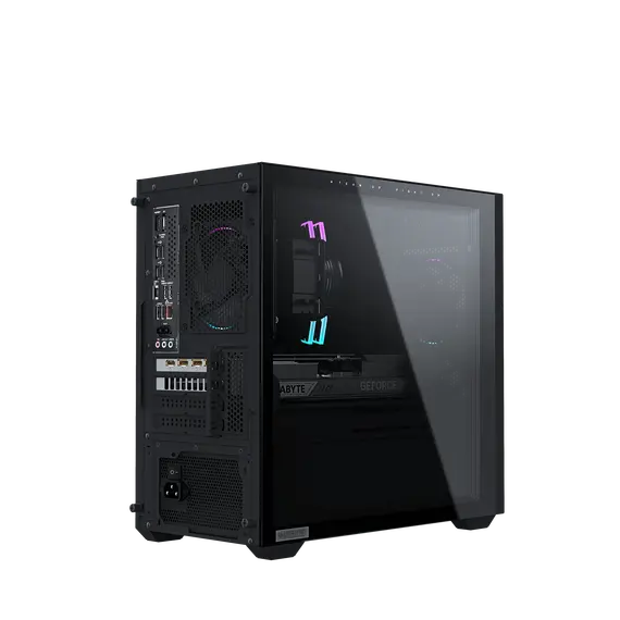GIGABYTE AORUS PRIME 3 Gaming Desktop PC - AMD Ryzen 7 9700X, 32GB, 1000GB SSD, RTX 5070 12GB, Win11Home, Black, 8 image