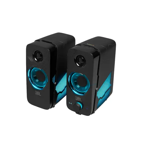 JBL Quantum Duo - PC Gaming Speakers, Black, 5 image