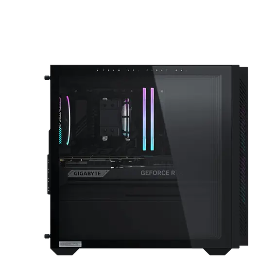GIGABYTE AORUS PRIME 3 Gaming Desktop PC - AMD Ryzen 7 9700X, 32GB, 1000GB SSD, RTX 5070 12GB, Win11Home, Black, 4 image