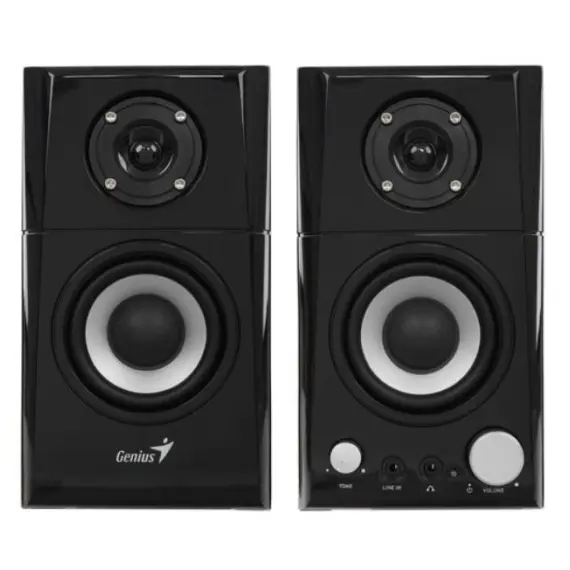 Genius 31730032400 - Two Way Hi-Fi Wood Speakers, 2YR, 3 image