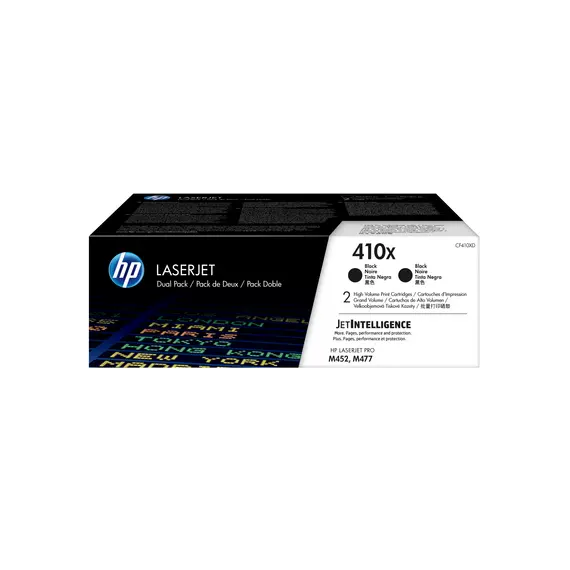 HP CF410XD - High Yield, 2-pack, Black, 1YR, изображение 2