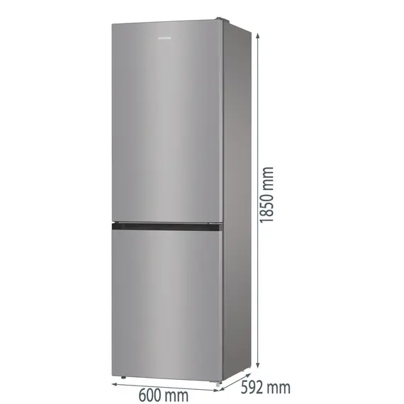 Gorenje 737397 Refrigerator - F, 1850 mm, Silver, 1YR – מקרר, תמונה 23