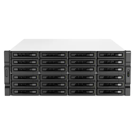 QNAP TS-H3087XU-RP-E2378-64G NAS - Intel Xeon E-2378, 64 GB DDR4, Black, 1YR