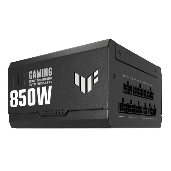 ASUS 90YE00S2-B0NA00 Power Supply Unit - 850W, 80+ Gold, PC, Black, 1YR, 10 image